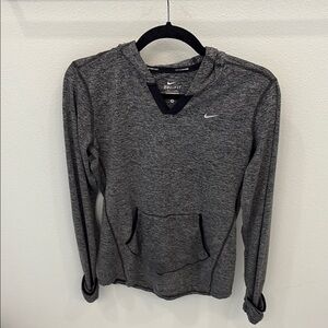 Nike Gray Dry-fit Long Sleeve Shirt